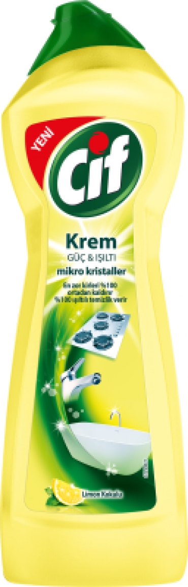 Cif Krem Temizleyici Limonlu 750ml