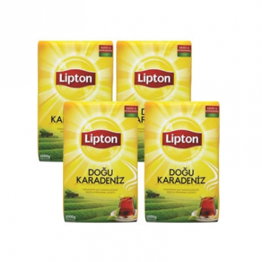 Lipton Doğu Karadeniz Dökme Çay 1000gr x 4 Adet