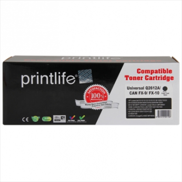 Printlife Q2612a Toner Siyah 2000 Sayfa