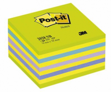 3M Post-it Yapışkanlı Küp 76x76mm 450yp