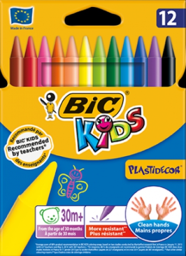 Bic Silinebilir Pastel Boya 12li