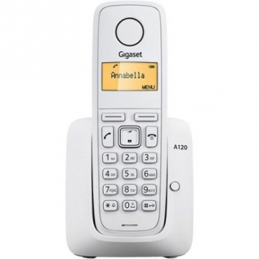 Siemens Gigaset A120 Dect Telefon Beyaz