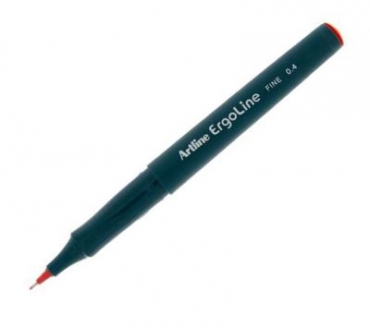 Artline Ergoline Kalem 0.4 mm Kırmızı