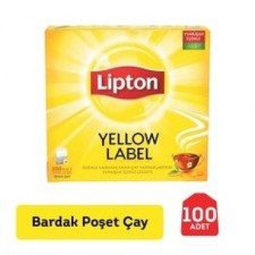 Lipton Yellow Label Bardak Poşet Çay 100'lü