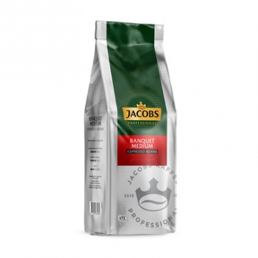 Jacobs Banquet Medium Espresso Beans Çekirdek Kahve 1000gr