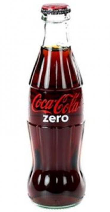 Coca Cola Zero Cam Şişe 250ml 24lü