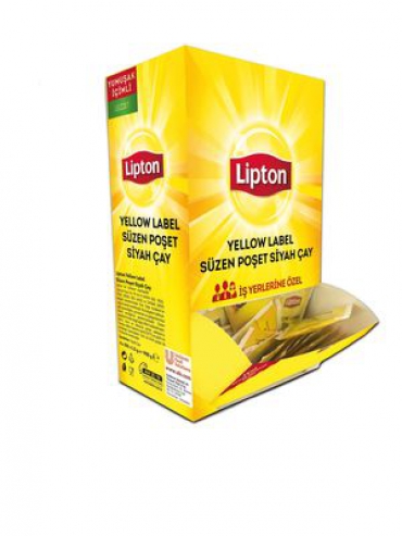 Lipton Yellow Label 600 lü Bardak Poşet Çay Karton Bardak Hediyeli 