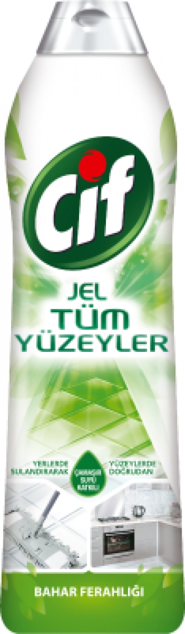 Cif Tüm Yüzeyler Bahar Ferahlığı Banyo-Mutfak 750ml