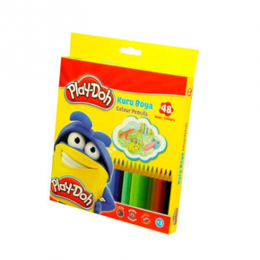 Play-Doh Altıgen Kuru Boya 48 Renk