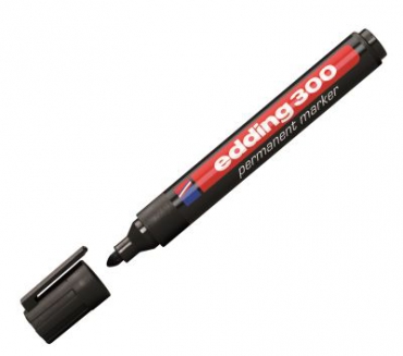 Edding 300 Permanent Marker Siyah