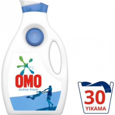 Omo Sıvı Çamaşır Deterjanı Active Fresh 1950ml