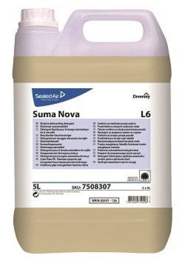 Suma Nova Sanayi Tipi Bulaşık Makinesi Sıvı Deterjanı 5lt