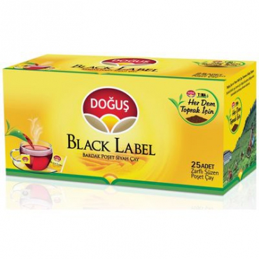 Doğuş Black Label Süzen Poşet 2gr 25li