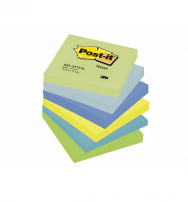 3M Post-it Mint Serisi Yapışkanlı Not Kağıdı 76x76mm