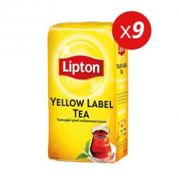 Lipton Yellow Label Dökme Çay 1000grx9 Adet
