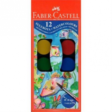 Faber Castell Sulu Boya 12li