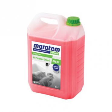 Maratem M101 Sıvı El Sabunu Pembe Sedefli 5lt