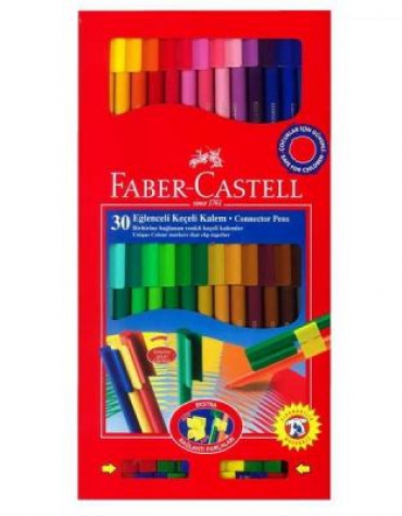 Faber Castell Eğlenceli Keçeli Kalem 30lu