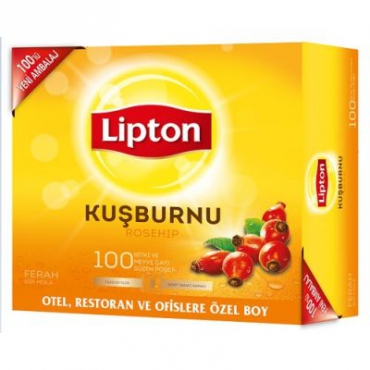 Lipton Bitki Çayı Kuşburnu 100'lü