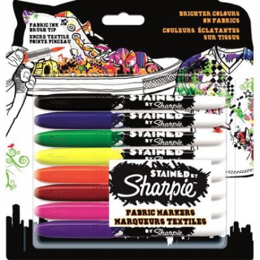 Sharpie Stained Tekstil Kalemi 8 Renk