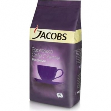 Jacobs Espresso Cafe Creme Intensiv Çekirdek Kahve 1000gr