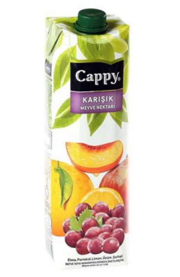 Cappy Meyve Suyu Karışık Meyve Suyu 1lt