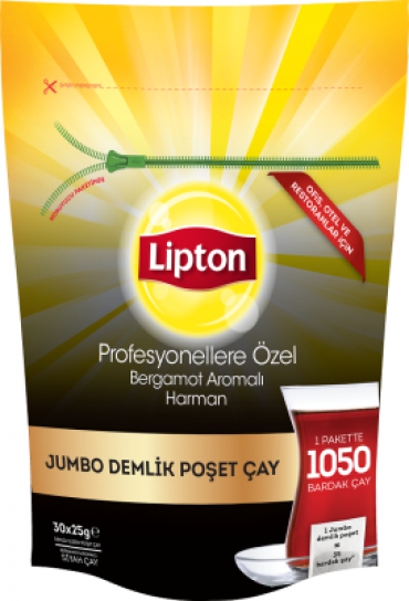 Lipton Profesyonellere Özel Jumbo Demlik Poşet Çay 30x25 gr