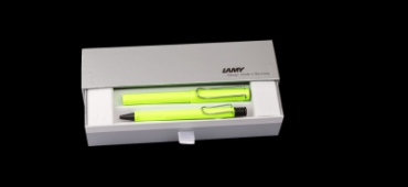 Lamy Safari Tükenmez ve Roller Kalem Seti Neon Yeşil 243-343