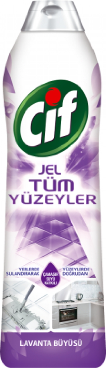 Cif Tüm Yüzeyler Lavanta Ferahlığı Banyo-Mutfak 750ml