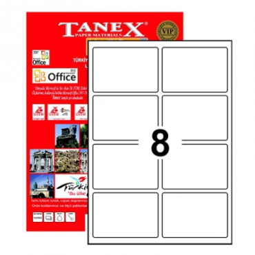 Tanex Etiket Laser 95.5x65.5 TW-2308