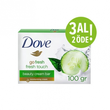 Dove Fresh Touch Cream Bar 100gr 3 Al 2 Öde