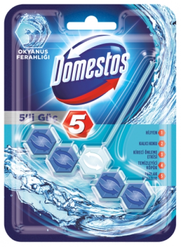 Domestos Tuvalet Blok 5li Güç Çamaşır Suyu