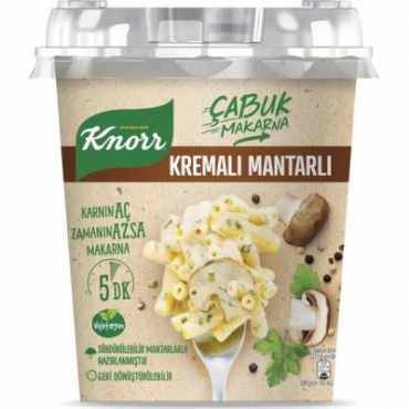 Knorr Çabuk Makarna Kremalı Mantarlı 78gr