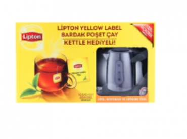 Lipton Bardak Poşet Çay 1000'li Kettle Hediyeli