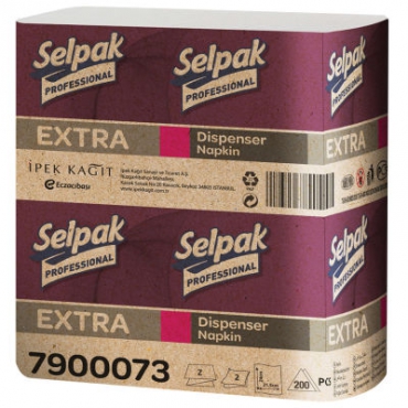 Selpak Extra Dispenser Peçete 250Yaprak x 18 Paket