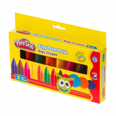 Play-Doh Mum Boya 8 Renk Bigy Crayon