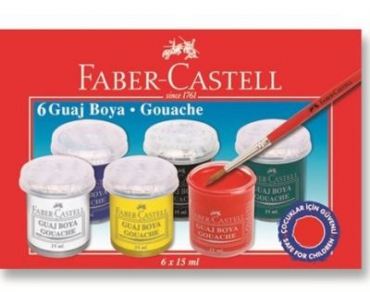 Faber Castell Guaj Boya 6lı