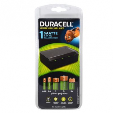 Duracell Yüksek Hızlı Şarj Aleti Cef22