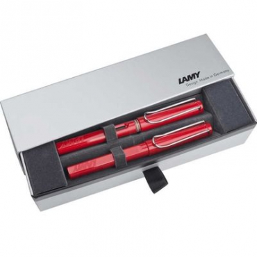 Lamy Safari Dolma&Roller Kalem Seti Kırmızı 16M-316