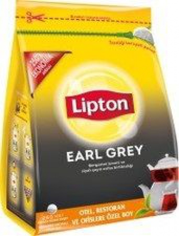 Lipton Earl Grey Demlik Poşet Çay 250'li