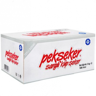 Pekşeker Tek Sargılı Kesme Şeker 5kg