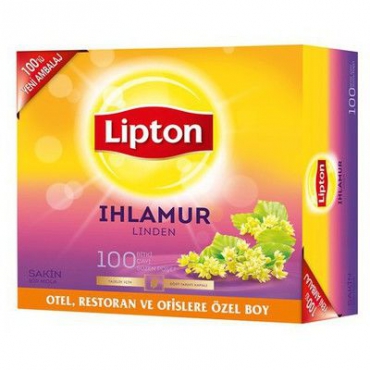 Lipton Bitki Çayı Ihlamur 100lü