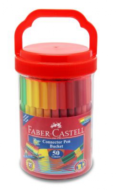 Faber Castell Eğlenceli Keçeli Kalem 50li