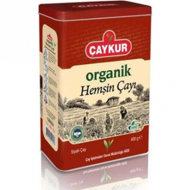 Çaykur Organik Hemşin Çayı Teneke Kutu 400 gr