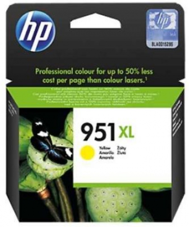 Hp Kartuş Sarı No:951XL CN048AE