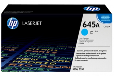 Hp 645A Toner Cyan C9731A