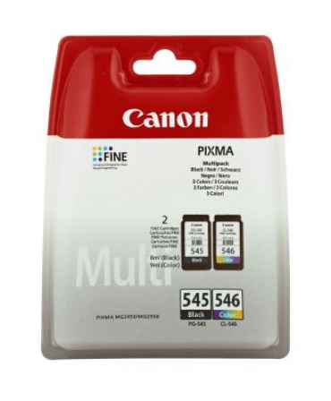 Canon PG-545 CL-546 Multipack MÜrekkep Kartuş 2li