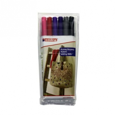 Edding Kumaş Boyama Kalemi Seti Sıcak Renkler